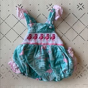 Lil Cactus Flamingo Romper